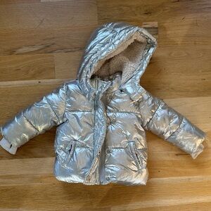 BabyGap Recycled Nylon Cozy Puffer Jacket 2 years